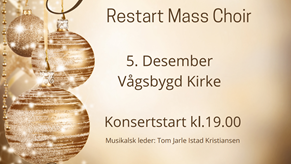 Julekonsert med Restart Mass Choir 5. des